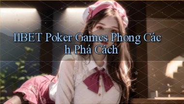 11bet  poker games phong cách phá cách
