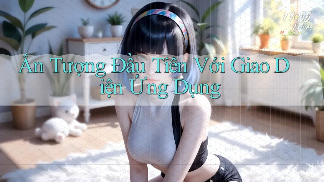 Ấn Tượng Đầu Tiên Với Giao Diện Ứng Dụng
