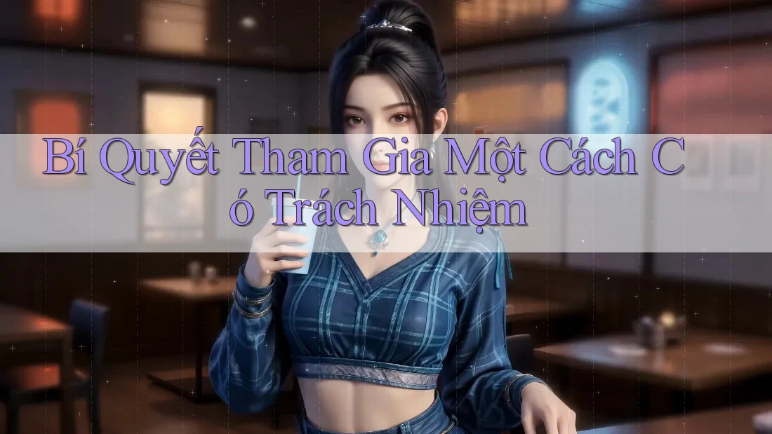 Bí Quyết Tham Gia Một Cách Có Trách Nhiệm Bí Quyết Tham Gia Một Cách Có Trách Nhiệm