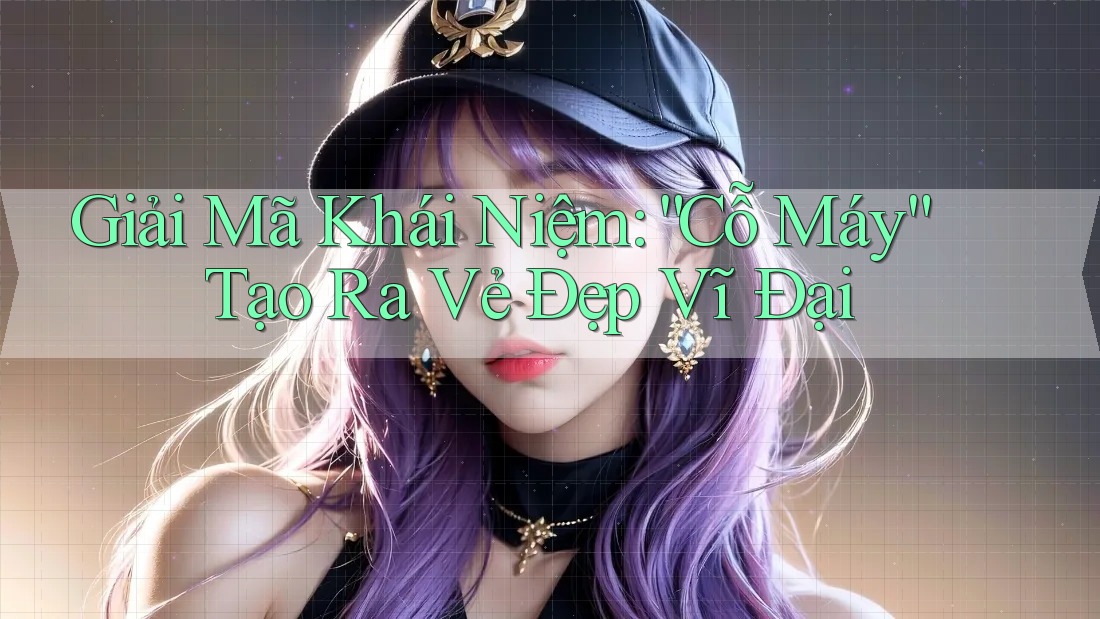Giải Mã Khái Niệm: “Cỗ Máy” Tạo Ra Vẻ Đẹp Vĩ Đại Giải Mã Khái Niệm: “Cỗ Máy” Tạo Ra Vẻ Đẹp Vĩ Đại