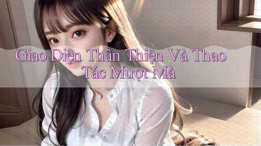 Giao Diện Thân Thiện Và Thao Tác Mượt Mà Giao Diện Thân Thiện Và Thao Tác Mượt Mà