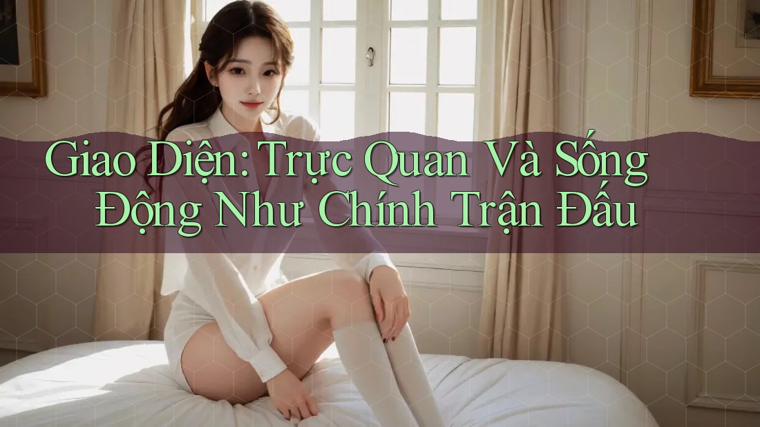 Giao Diện: Trực Quan Và Sống Động Như Chính Trận Đấu Giao Diện: Trực Quan Và Sống Động Như Chính Trận Đấu