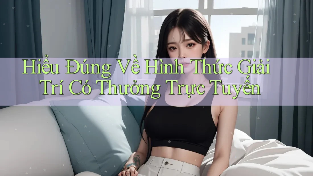 Hiểu Đúng Về Hình Thức Giải Trí Có Thưởng Trực Tuyến Hiểu Đúng Về Hình Thức Giải Trí Có Thưởng Trực Tuyến
