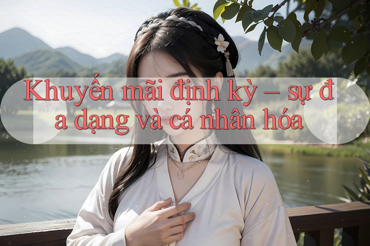 Khuyến mãi định kỳ – sự đa dạng và cá nhân hóa Khuyến mãi định kỳ – sự đa dạng và cá nhân hóa