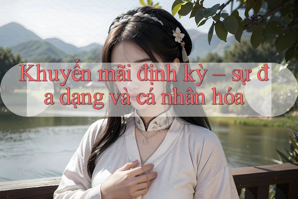 Khuyến mãi định kỳ – sự đa dạng và cá nhân hóa