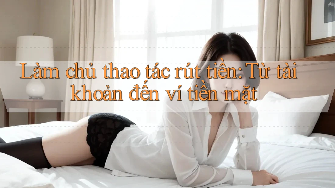 Làm chủ thao tác rút tiền: Từ tài khoản đến ví tiền mặt Làm chủ thao tác rút tiền: Từ tài khoản đến ví tiền mặt