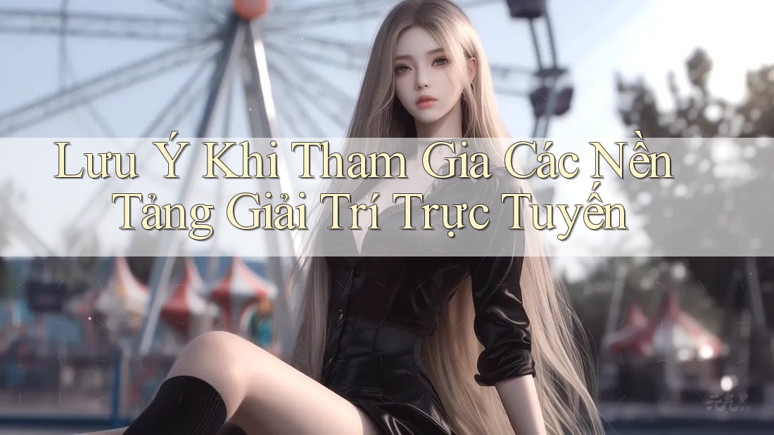 Lưu Ý Khi Tham Gia Các Nền Tảng Giải Trí Trực Tuyến Lưu Ý Khi Tham Gia Các Nền Tảng Giải Trí Trực Tuyến