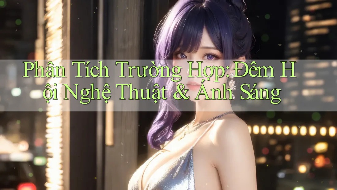 Phân Tích Trường Hợp: Đêm Hội Nghệ Thuật & Ánh Sáng Phân Tích Trường Hợp: Đêm Hội Nghệ Thuật & Ánh Sáng