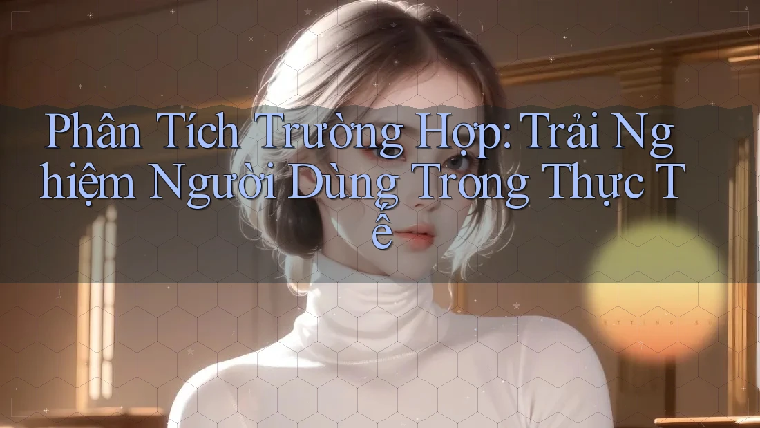 Phân Tích Trường Hợp: Trải Nghiệm Người Dùng Trong Thực Tế Phân Tích Trường Hợp: Trải Nghiệm Người Dùng Trong Thực Tế