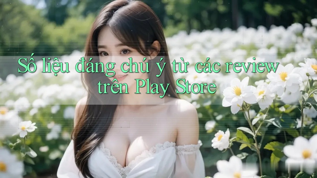 Số liệu đáng chú ý từ các review trên Play Store Số liệu đáng chú ý từ các review trên Play Store