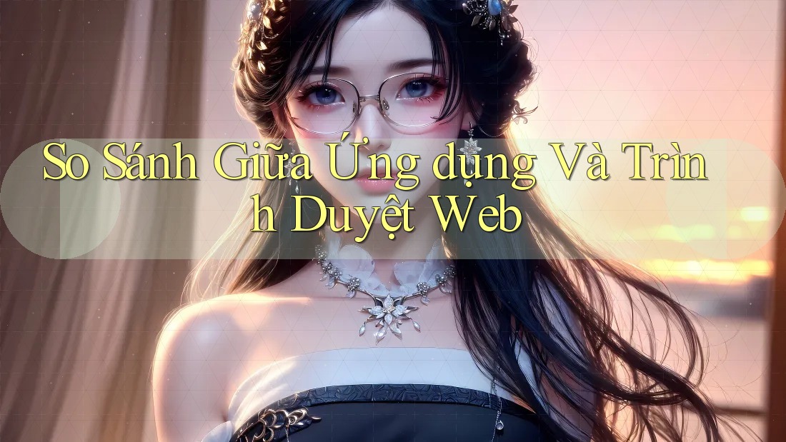 So Sánh Giữa Ứng dụng Và Trình Duyệt Web So Sánh Giữa Ứng dụng Và Trình Duyệt Web