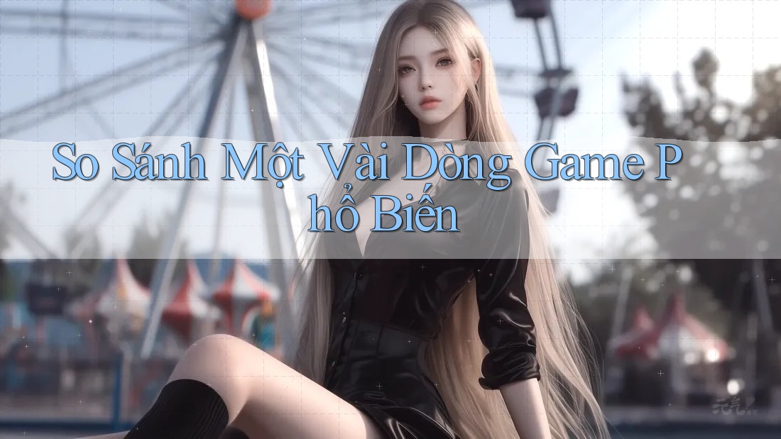 So Sánh Một Vài Dòng Game Phổ Biến So Sánh Một Vài Dòng Game Phổ Biến