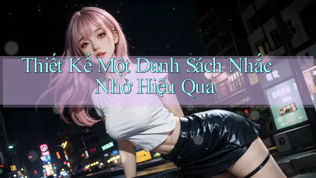 Thiết Kế Một Danh Sách Nhắc Nhở Hiệu Quả Thiết Kế Một Danh Sách Nhắc Nhở Hiệu Quả
