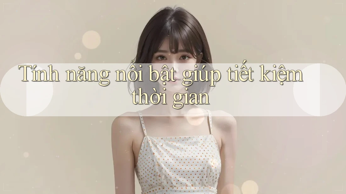 Tính năng nổi bật giúp tiết kiệm thời gian Tính năng nổi bật giúp tiết kiệm thời gian