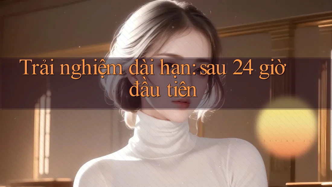 Trải nghiệm dài hạn: sau 24 giờ đầu tiên Trải nghiệm dài hạn: sau 24 giờ đầu tiên