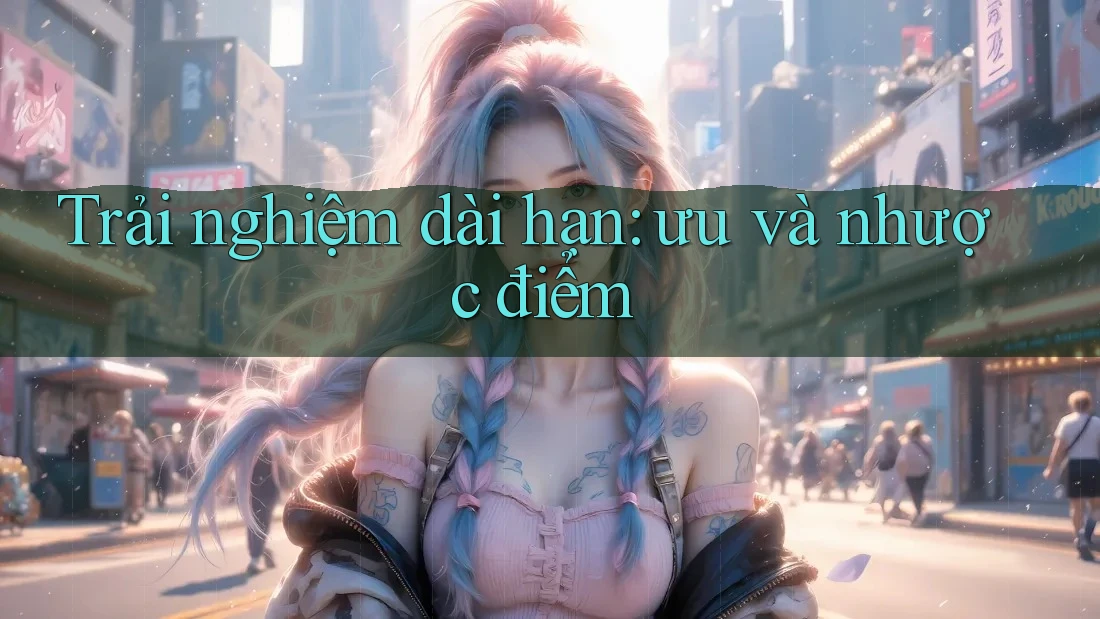 Trải nghiệm dài hạn: ưu và nhược điểm Trải nghiệm dài hạn: ưu và nhược điểm