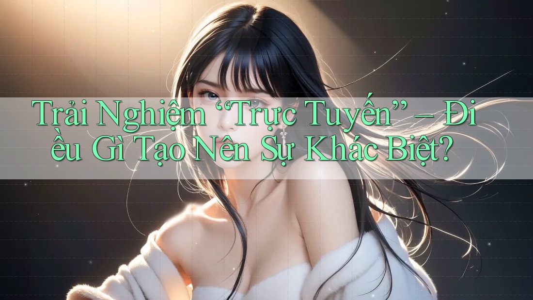 Trải Nghiệm “Trực Tuyến” – Điều Gì Tạo Nên Sự Khác Biệt? Trải Nghiệm “Trực Tuyến” – Điều Gì Tạo Nên Sự Khác Biệt?