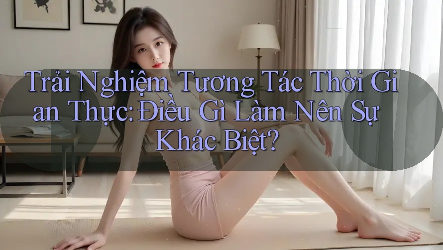 Trải Nghiệm Tương Tác Thời Gian Thực: Điều Gì Làm Nên Sự Khác Biệt? Trải Nghiệm Tương Tác Thời Gian Thực: Điều Gì Làm Nên Sự Khác Biệt?
