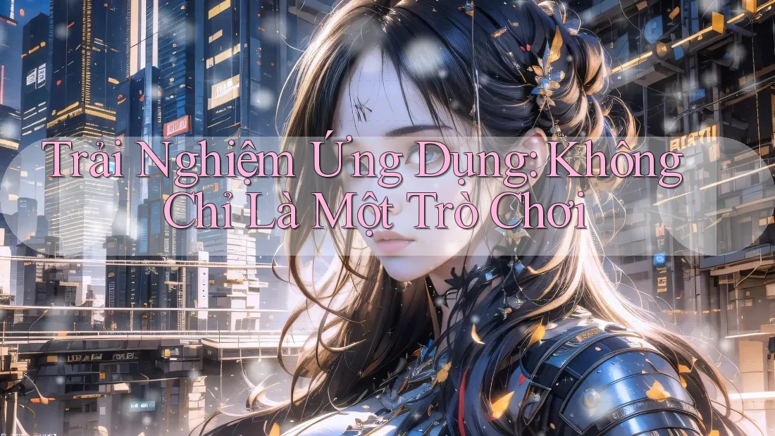 Trải Nghiệm Ứng Dụng: Không Chỉ Là Một Trò Chơi Trải Nghiệm Ứng Dụng: Không Chỉ Là Một Trò Chơi
