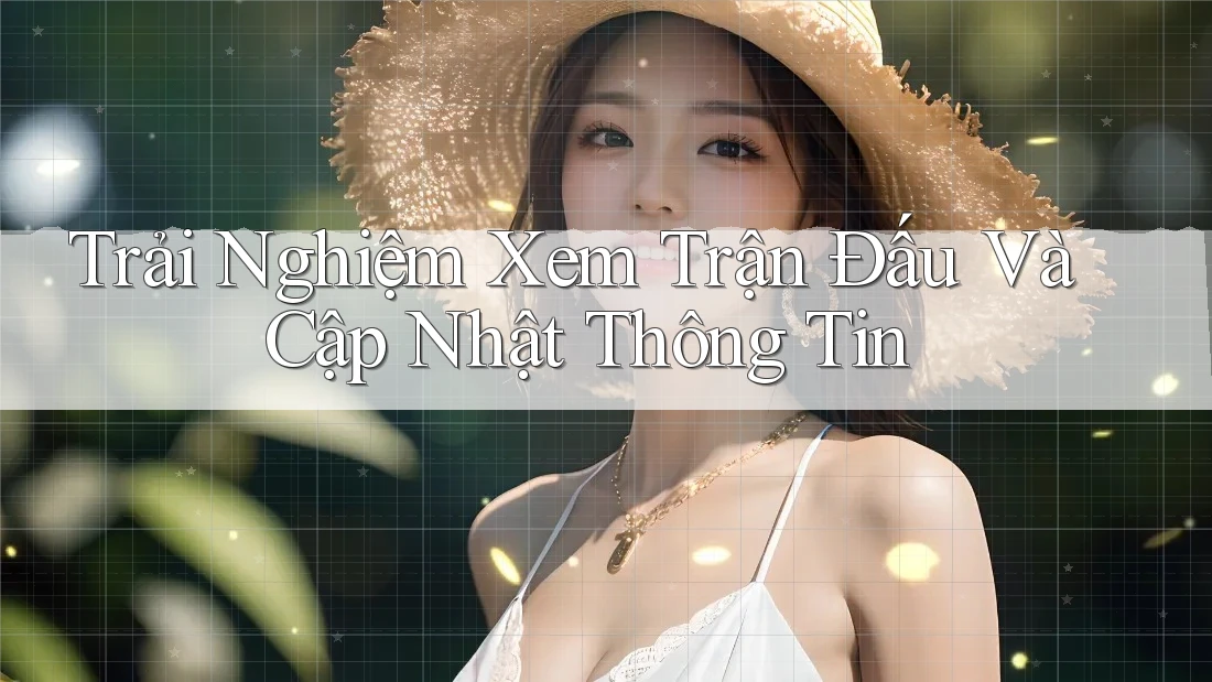 Trải Nghiệm Xem Trận Đấu Và Cập Nhật Thông Tin Trải Nghiệm Xem Trận Đấu Và Cập Nhật Thông Tin