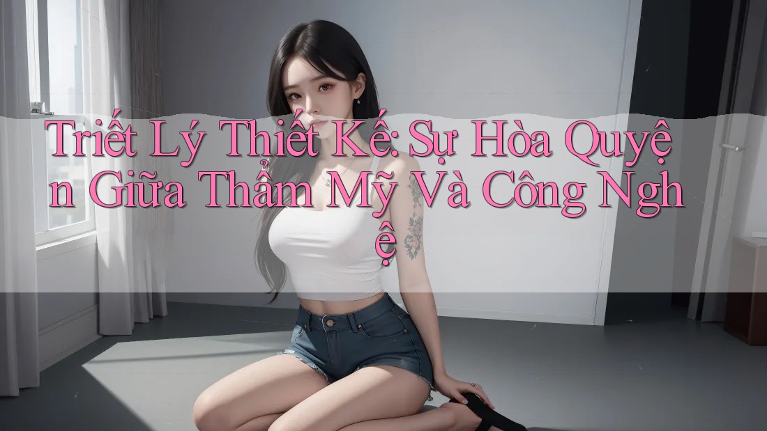 Triết Lý Thiết Kế: Sự Hòa Quyện Giữa Thẩm Mỹ Và Công Nghệ Triết Lý Thiết Kế: Sự Hòa Quyện Giữa Thẩm Mỹ Và Công Nghệ